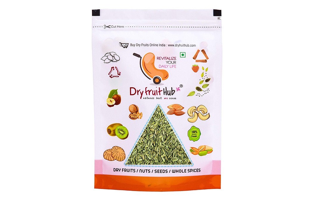 Dryfruit Hub Saunf Barrik, Fennel Seeds   Pack  250 grams